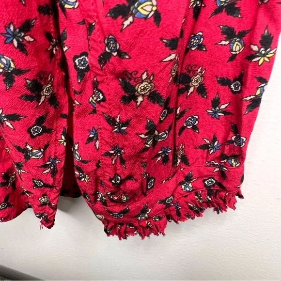 Zadig & Voltaire Tamis Liberty Floral-print Button-down Shirt Size Large - Picture 6 of 14